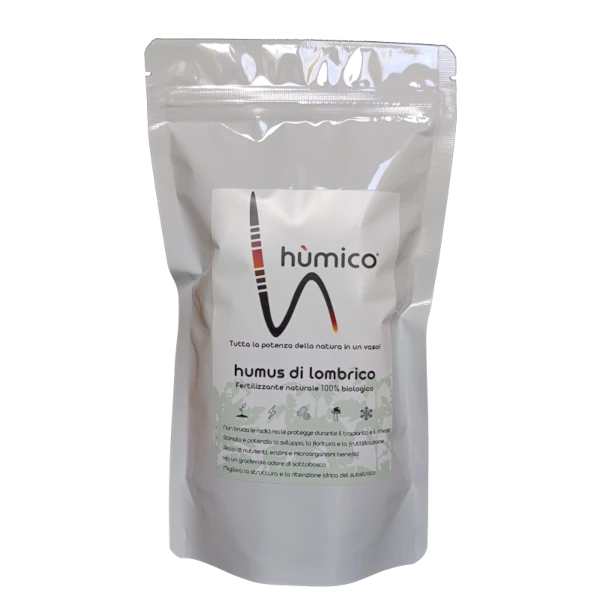Humus di lombrico - Vagliatura 1 mm - 0.3 Kg